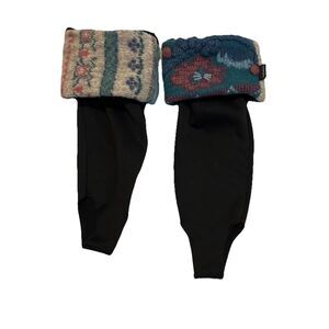 Baabaazuzu Boot Sock Liners Multicolor Wool Foot Strap